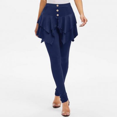 Tiered Ruffle Skirted Legging - Buy Online 75% Off - Wizzgoo Store
