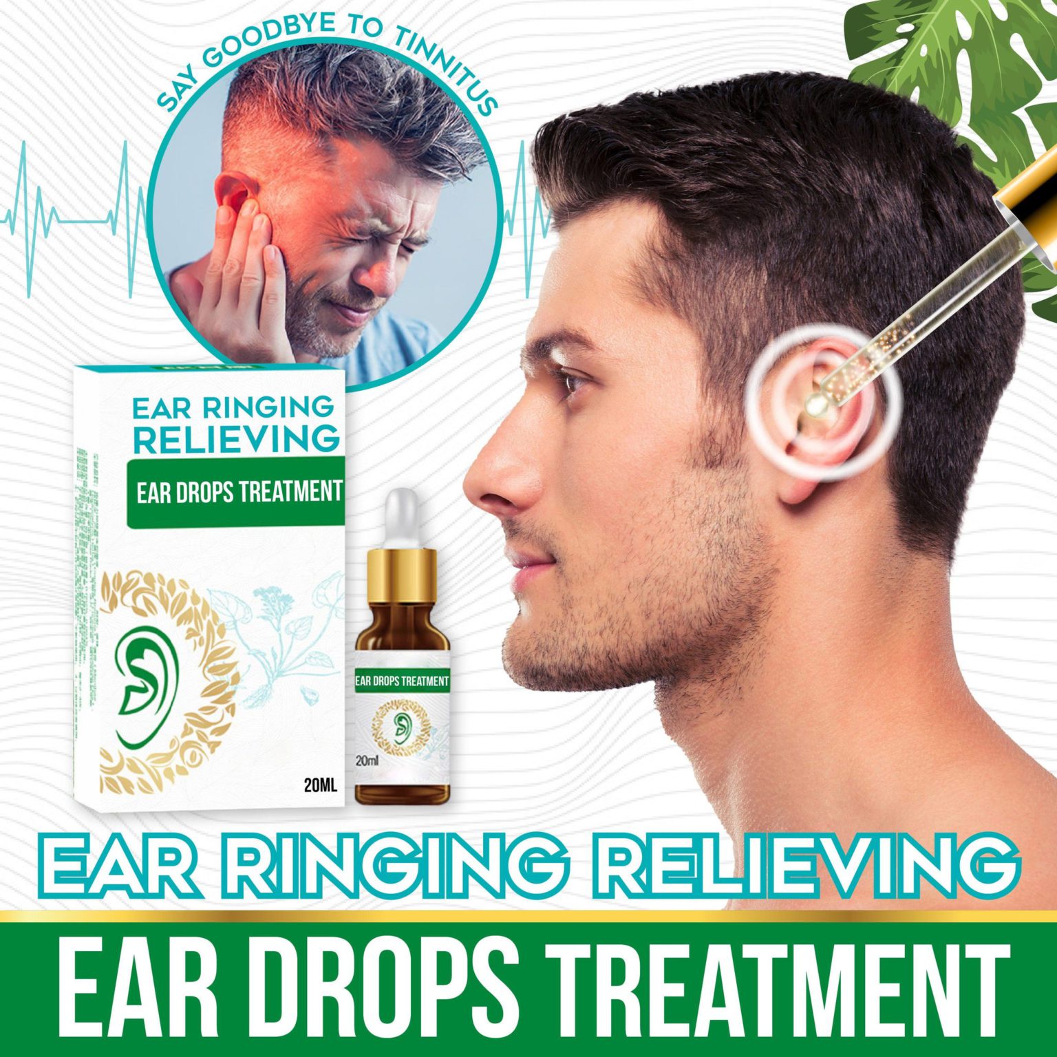 Ear Ringing Relieving Ear Drops Treatment - Buy 70% Off - Wizzgoo Store