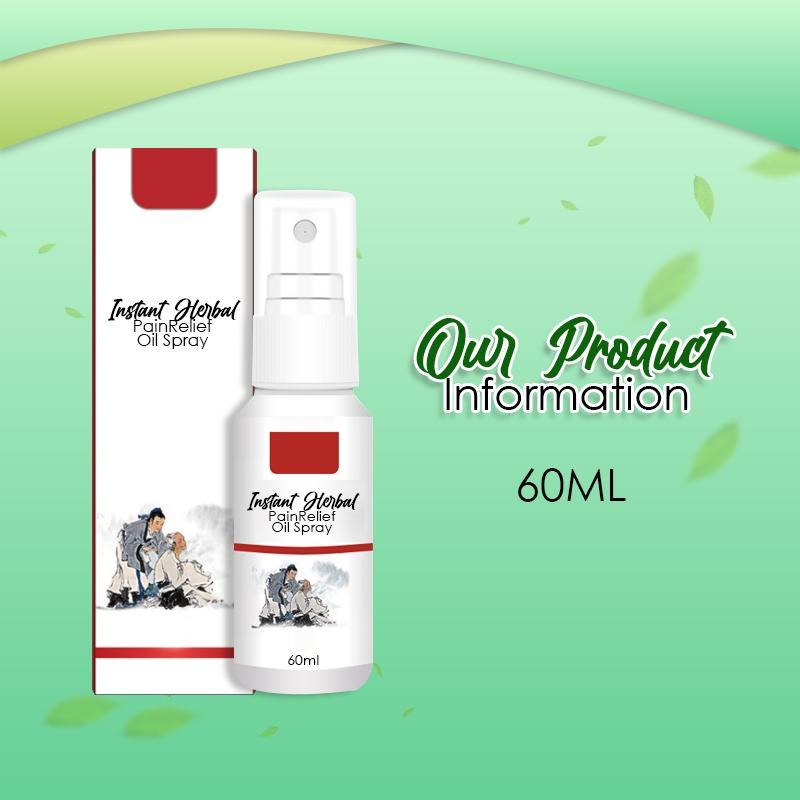 Instant PainRelief Herbal OilSpray