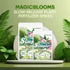 MagicBlooms Slow-Release Plant Fertilizer Spikes