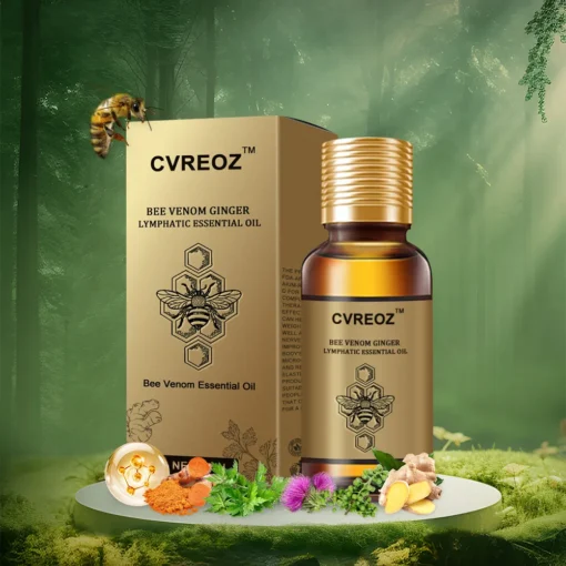 CVREOZ™ Bee Venom Ginger Lymphatic Essential Oil