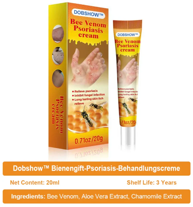 Dobshow™ Bee Venom Psoriasis Relief Cream