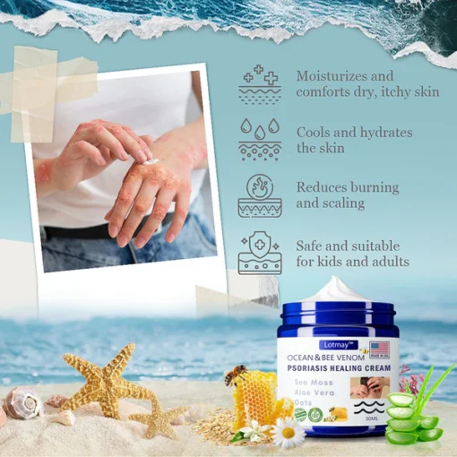 Lotmay™ Bee Venom & Ocean Psoriasis Healing Cream