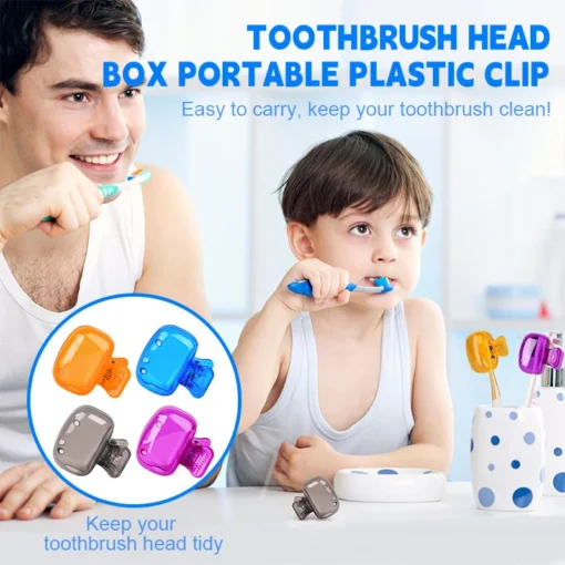 Travel Toothbrush Head Covers