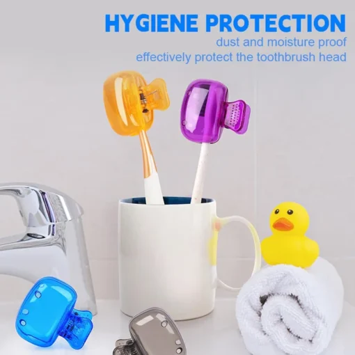 Travel Toothbrush Head Covers