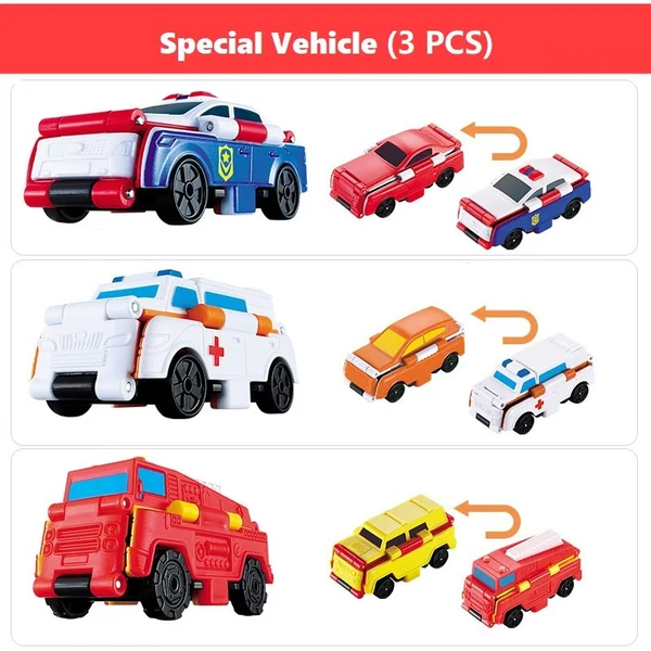 Arrival Anti-Reverse Car Toy Set (3 PCS)