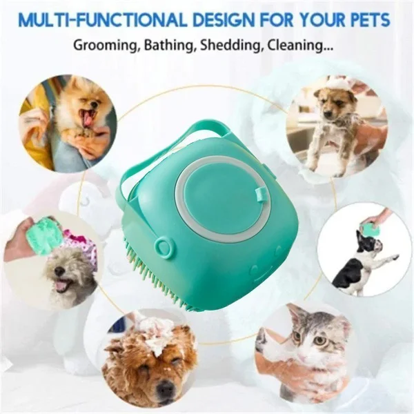 Pet Bath Massage Brush