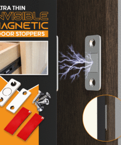 Punch-free Magnetic Door Closer