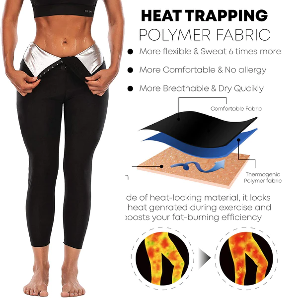 HotSweat WaistTrainer BodyShaper Leggings | Wizzgoo.com