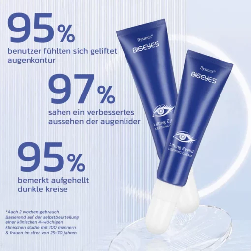 flysmus™ BIGEYES Straffende Creme zur Definition der Augenlider