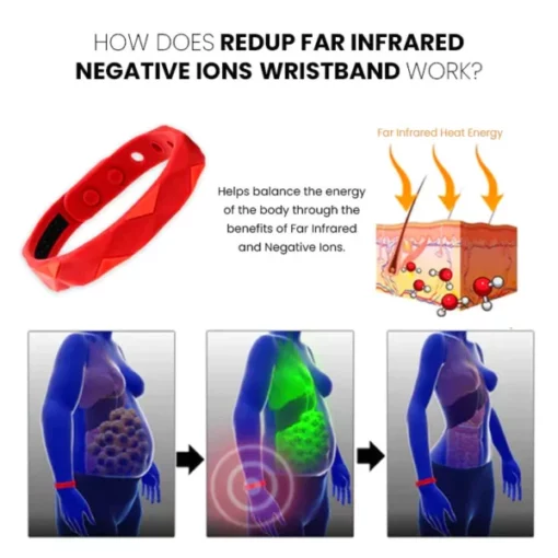 Oveallgo™ RedUp SugarDown Far Infrared Ionix Wristband - Image 6