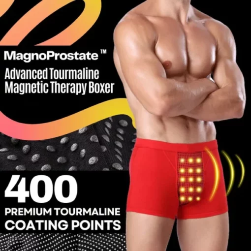 MagnoProstate™ – Advanced Tourmaline Magnetic Therapy Boxer