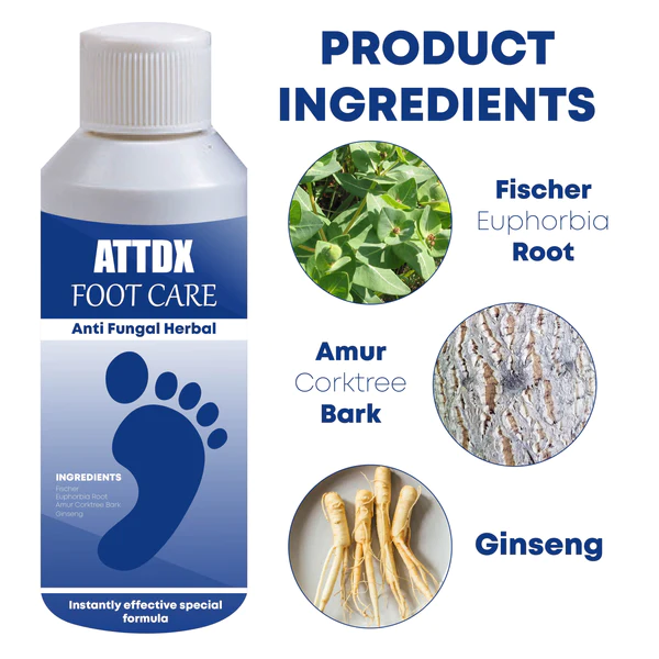 ATTDX FootCare AntiFungal HerbalBath Treatment