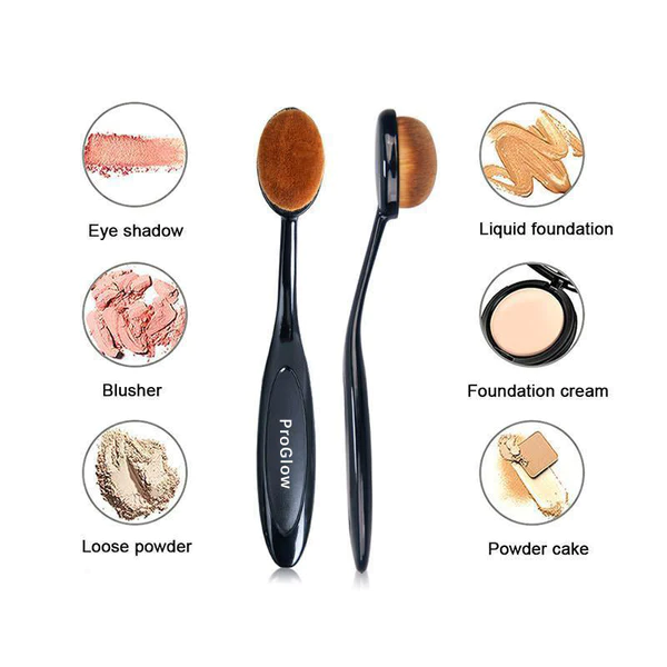 ProGlow Nano Precision Oval Face Brush Set