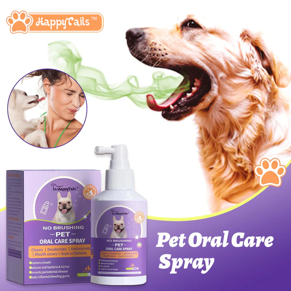 HappyTails Pet Oral Care Spray