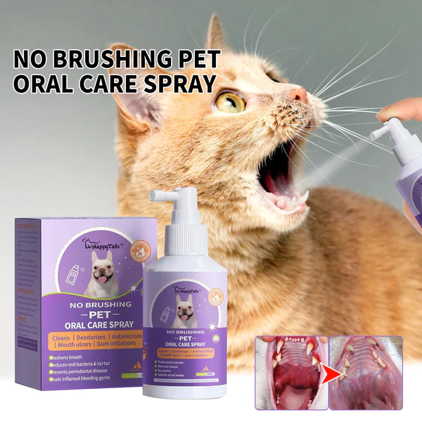 HappyTails Pet Oral Care Spray