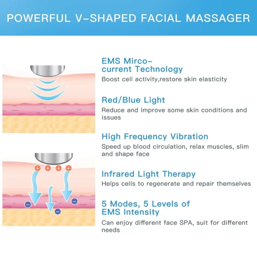 Ricpind EMS Vibration ShapingFacial Massager