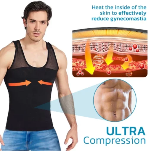 LUCKYSONG™ GKTY Gynecomastia Compress Tank Top - Image 4