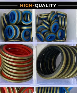 100pcs/ 245pcs Assorted Sealing Gasket Set