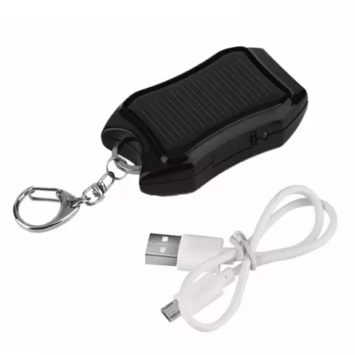 Porte-clés de banque d'énergie solaire 1200mAH - Image 5