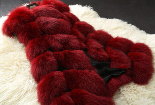 Faux Fur Vest - Image 4