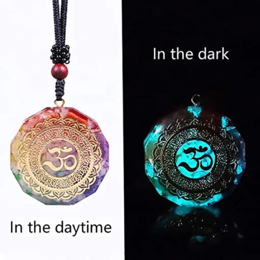 ShineEvoke™ Chakra Energy Luminous Crystal Pendant