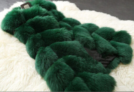 Faux Fur Vest - Image 2