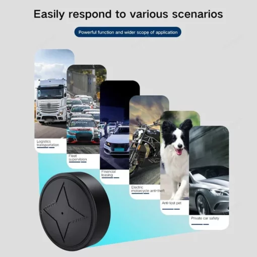 GPS Tracker Strong Magnetic Car Vehicle Tracking Anti-lost - Image 4