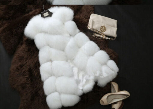 Faux Fur Vest - Image 3