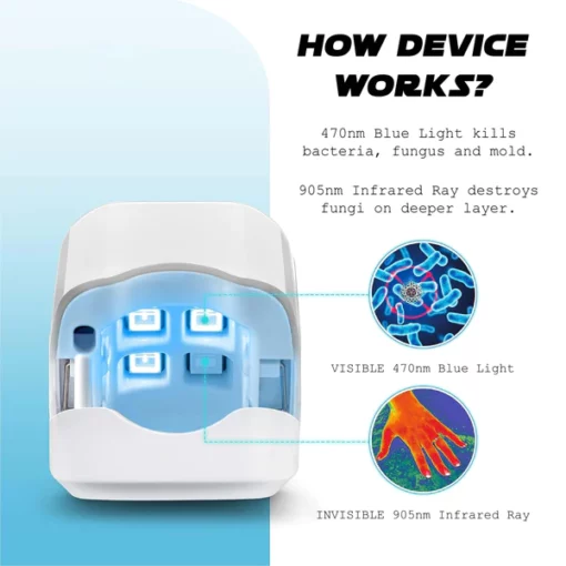 Ricpind NailFungal CleaningLaser TherapeuticDevice - Image 6