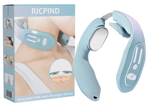 RICPIND AcuLymph EMS Neck Massager Device