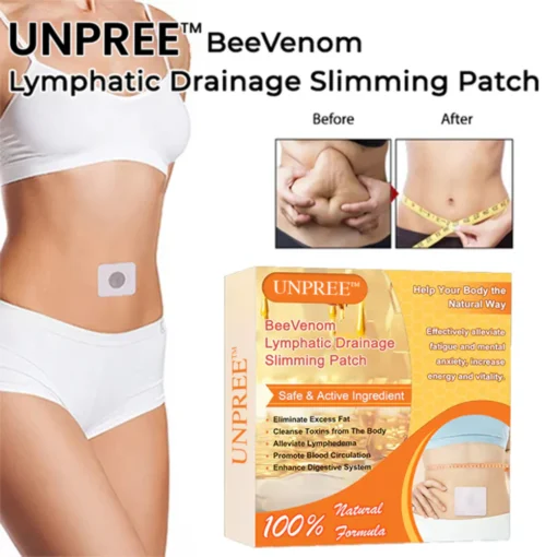 UNPREE™ BeeVenom Lymphatic Drainage Slimming Patch - Image 4