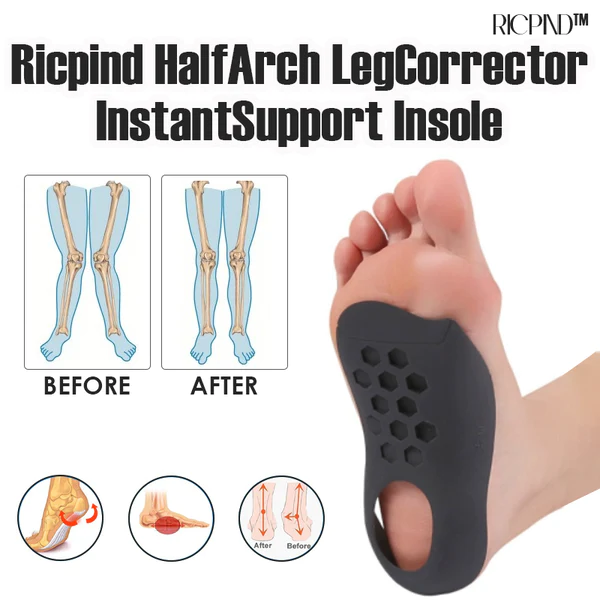 Ricpind HalfArch LegCorrector InstantSupport Insole