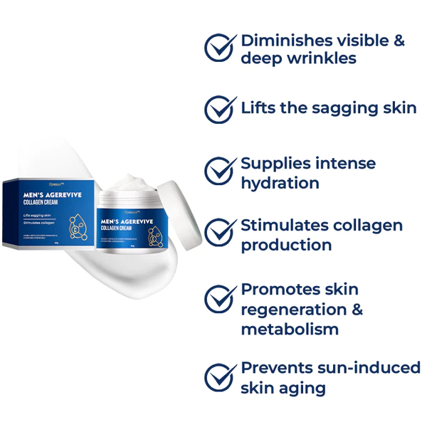 flysmus Mens AgeRevive Collagen Cream