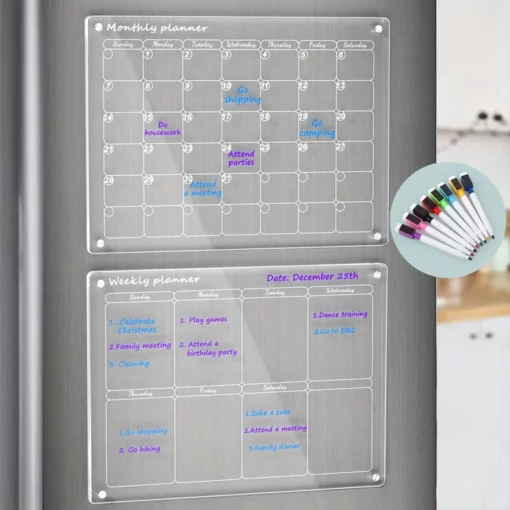 📆Magnetic Schedule Planner For Fridge【Permanently reusable】 - Image 6