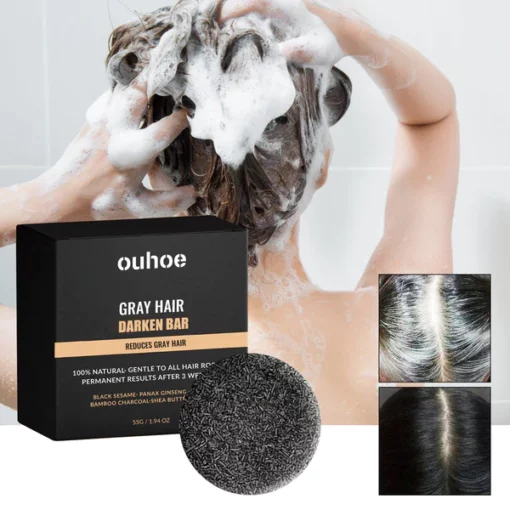 Hair OUHOE™Darkening Shampoo Soap - Image 7