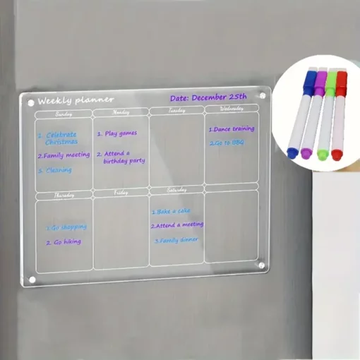 📆Magnetic Schedule Planner For Fridge【Permanently reusable】 - Image 4