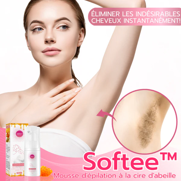 Softee Cire Dabeille Apilation Mousse