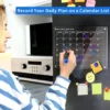 📆Magnetic Schedule Planner For Fridge【Permanently reusable】