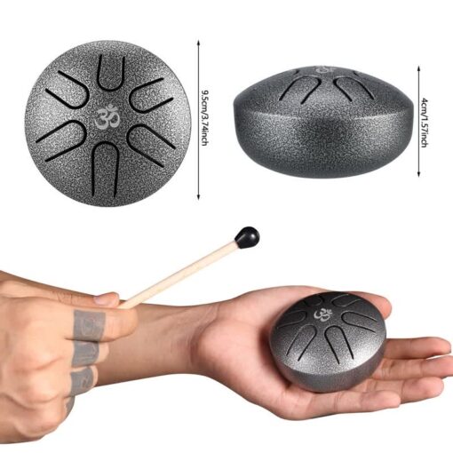 Mini Steel Tongue Sound Healing Drum Kit - Image 5