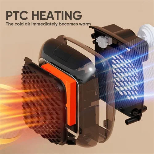 Portable turbine heater