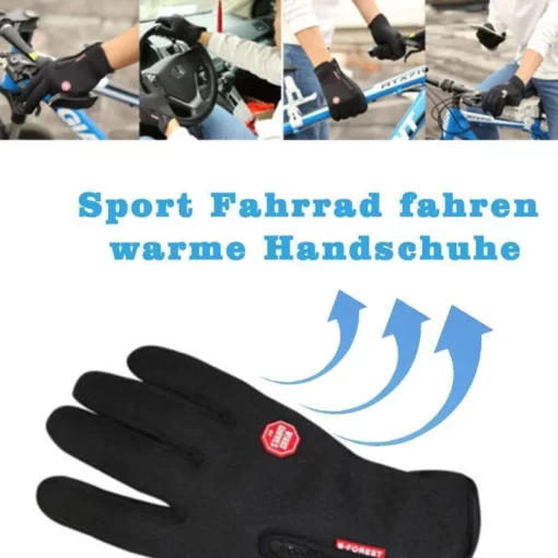 Premium Warm Windproof Waterproof Touch Screen Gloves Unisex - Image 7