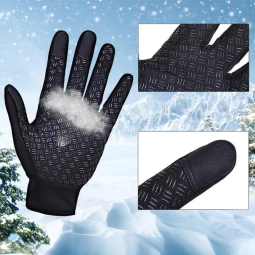 Premium Warm Windproof Waterproof Touch Screen Gloves Unisex - Image 5