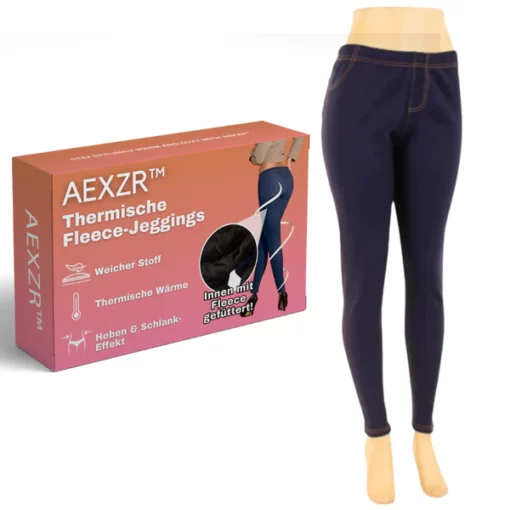 AEXZR Thermische Fleece-Jeggings