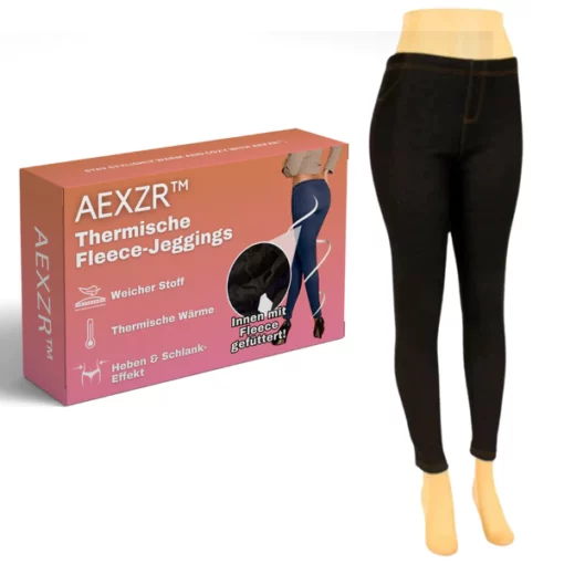 AEXZR Thermische Fleece-Jeggings