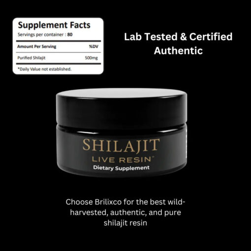 Naturally Extracted Pure Shilajit Resin Essence