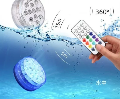 Remote Control Waterproof Magnet Suction LED Light