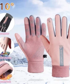 Waterproof Finger Touch Screen Non-Slip Cold Resistant Gloves