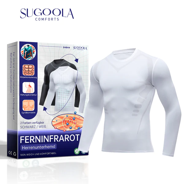 Sugoola Ferninfrarot Turmalin Magnetic Herren-Unterhemd