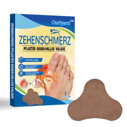 Ourlyard™ Pflaster zur Schmerzlinderung bei Ballenzehen